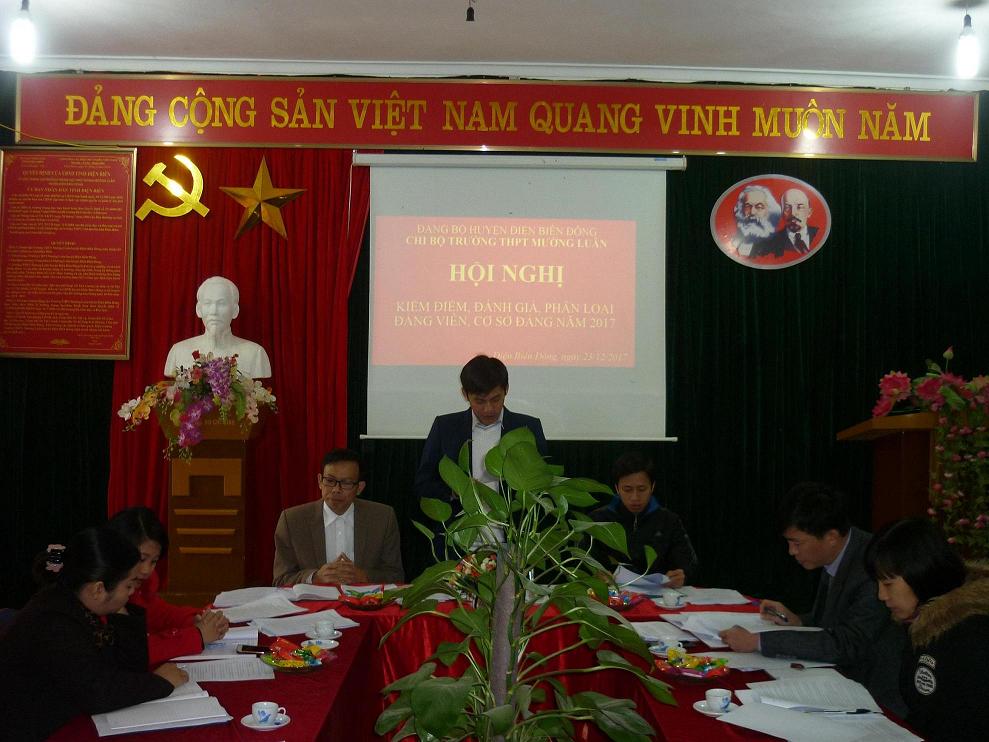 Kiểm điểm Đảng viên 2017