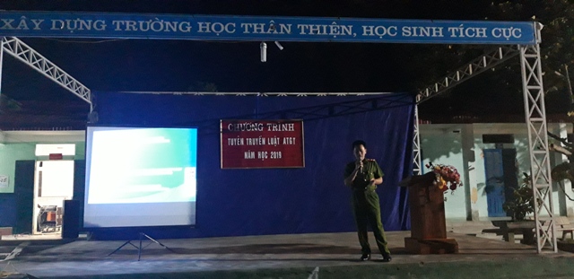 CHƯƠNG TRÌNH PHỐI HỢP TUYÊN TRUYỀN GIÁO DỤC PHÁP LUẬT AN TOÀN GIAO THÔNG NĂM HỌC 2019 - 2020